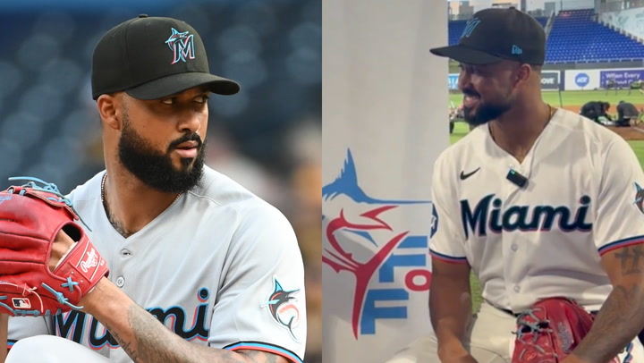 Sandy Alcantara adds even more muscle entering 9th Marlins season - Marlins & Minors