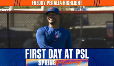 Freddy Peralta's first Mets Highlights from Port St. Lucie
