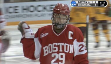 Marie-Philip Poulin women's college hockey Frozen Four highlights