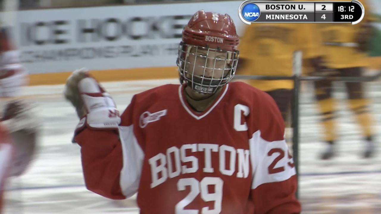Marie-Philip Poulin women's college hockey Frozen Four highlights