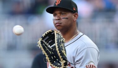Giants scratch Rafael Devers from lineup with tight hamstring