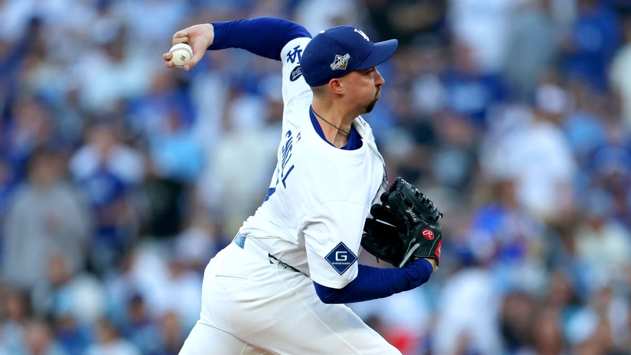 Dodgers don't expect Blake Snell to be ready on opening day