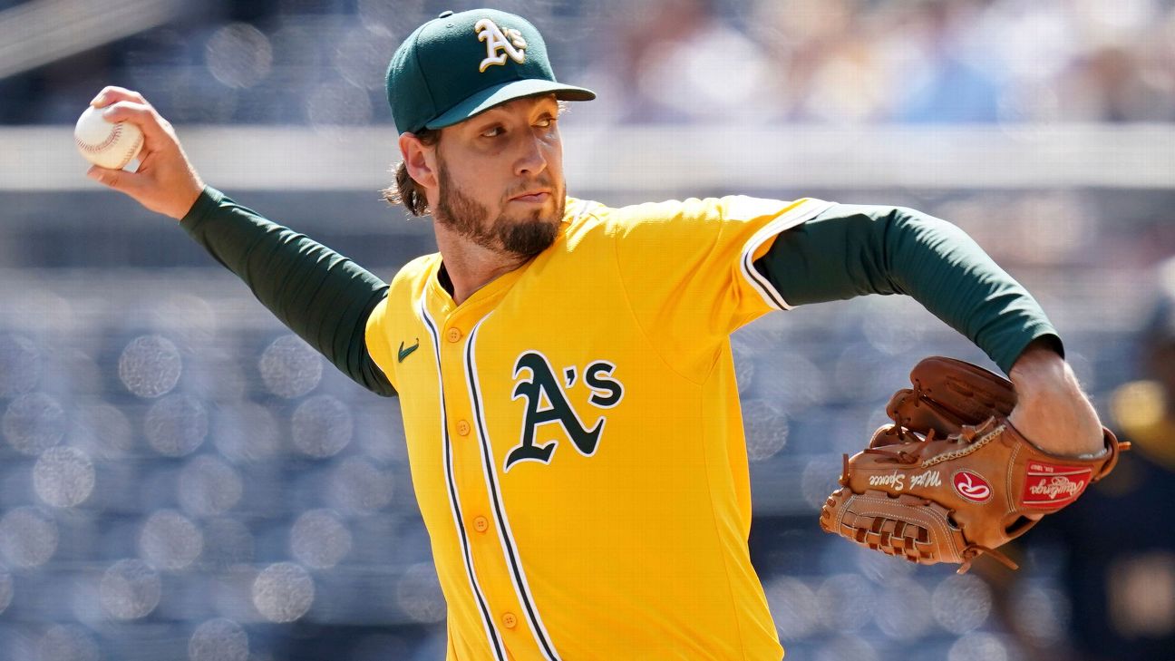 Royals acquire RHP Mitch Spence in trade with Athletics