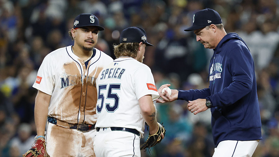 Seattle Mariners WBC Gabe Speier Josh Naylor Dan Wilson...