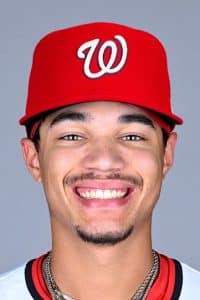 Washington Nationals shortstop Seaver King