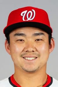 Washington Nationals pitcher Shinnosuke Ogasawara