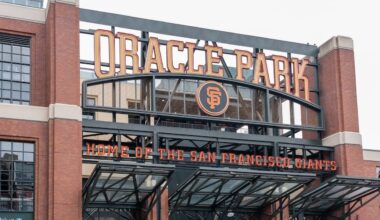 Oracle Park in San Francisco, California, USA