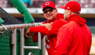 PECOTA projects the Reds to have a losing record in 2026