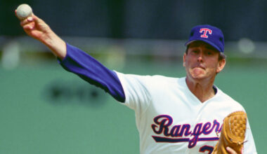 Texas Rangers featuring bloody Nolan Ryan giveaway on promotional schedule