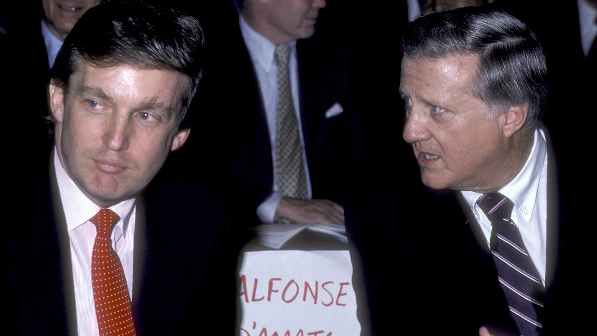 Trump and Steinbrenner in 1986