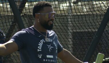 Rays' star Junior Caminero motivated by leadership role