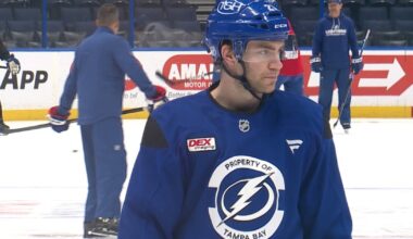Lightning return to practice following Olympic break