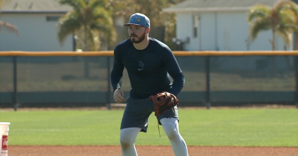 Rays newcomer Gavin Lux excited for move back to second base