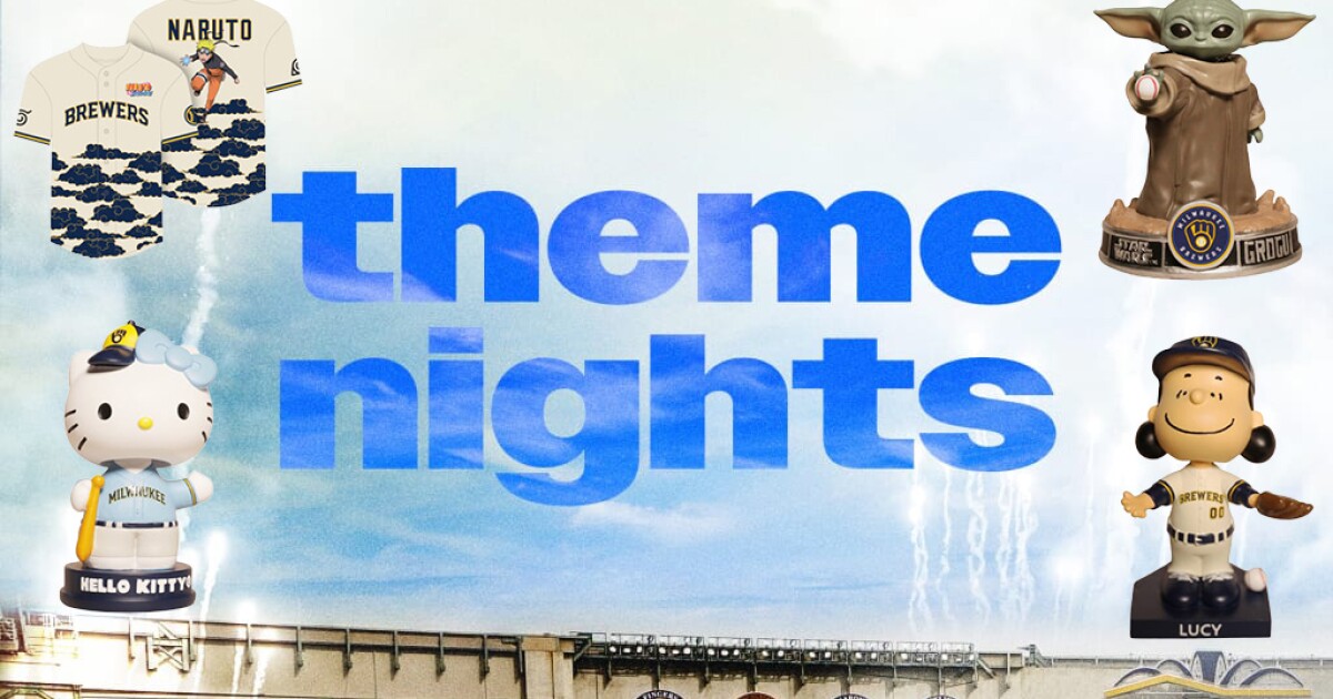 Brewers announce theme nights, community events for the 2026 season