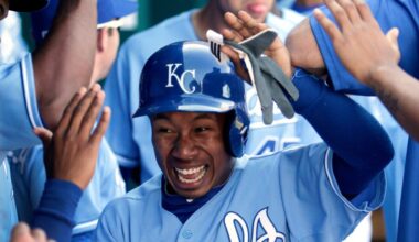 Terrance Gore, a speedy outfielder who played for three World Series champions, has died