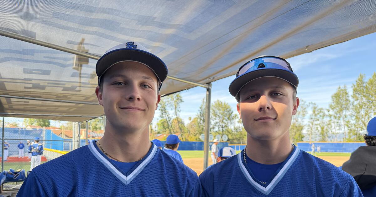 Prep talk: El Camino Real's December twins like baseball and music