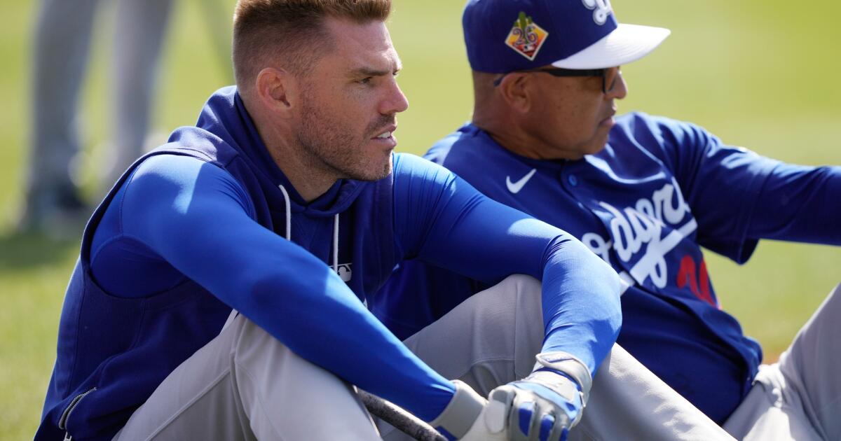 Why a .300 batting average matters to Dodgers' Freddie Freeman