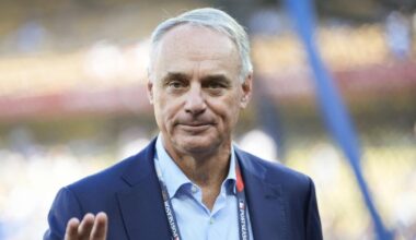 Rob Manfred distances MLB from LA28 chair Casey Wasserman