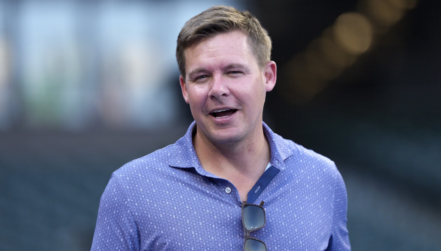 White Sox GM Chris Getz laughs off his mistakes about Luisangel Acuña being a switch hitter