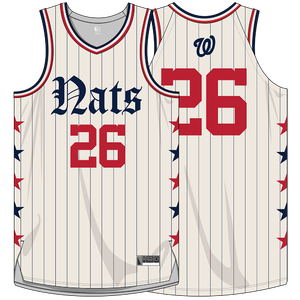 Washington Nationals basketball jersey