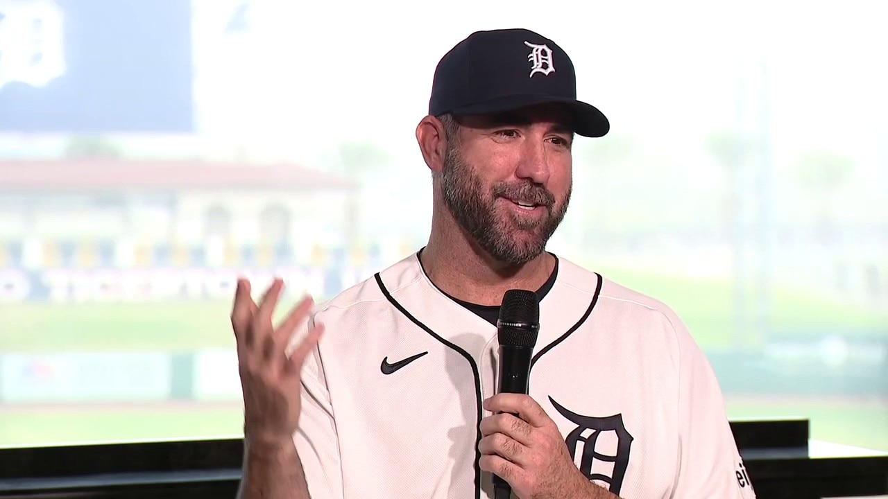 Justin Verlander returns to spring training with Detroit Tigers