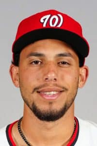 Washington Nationals infielder Yohandy Morales