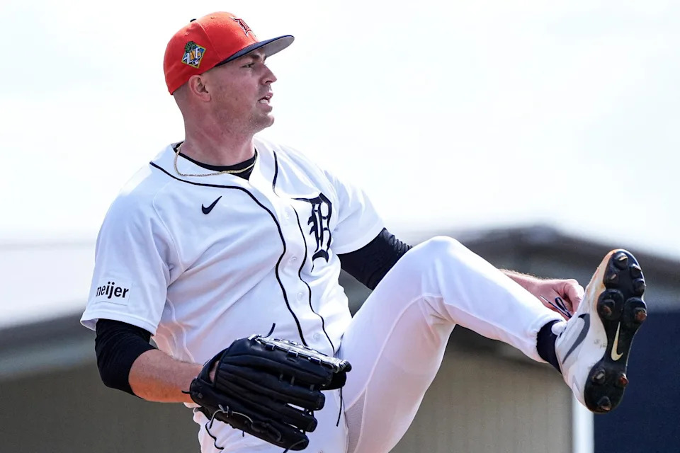 Detroit Tigers pitcher Tarik Skubal. Credit: Junfu Han / USA TODAY NETWORK via Imagn Images.
