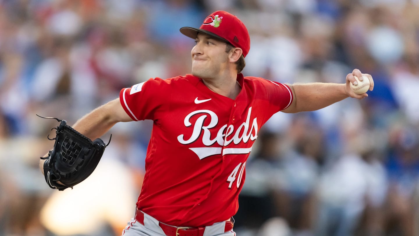 Cincinnati Reds pitcher Nick Lodolo
