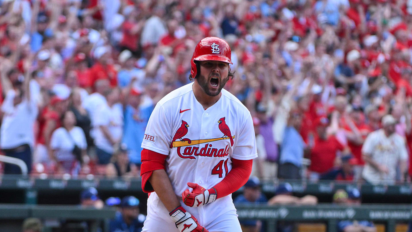 Cardinals' Alec Burleson Shares Funny Fact About Clutch Home Run
