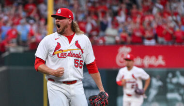 St. Louis Cardinals pitcher Ryne Stanek.