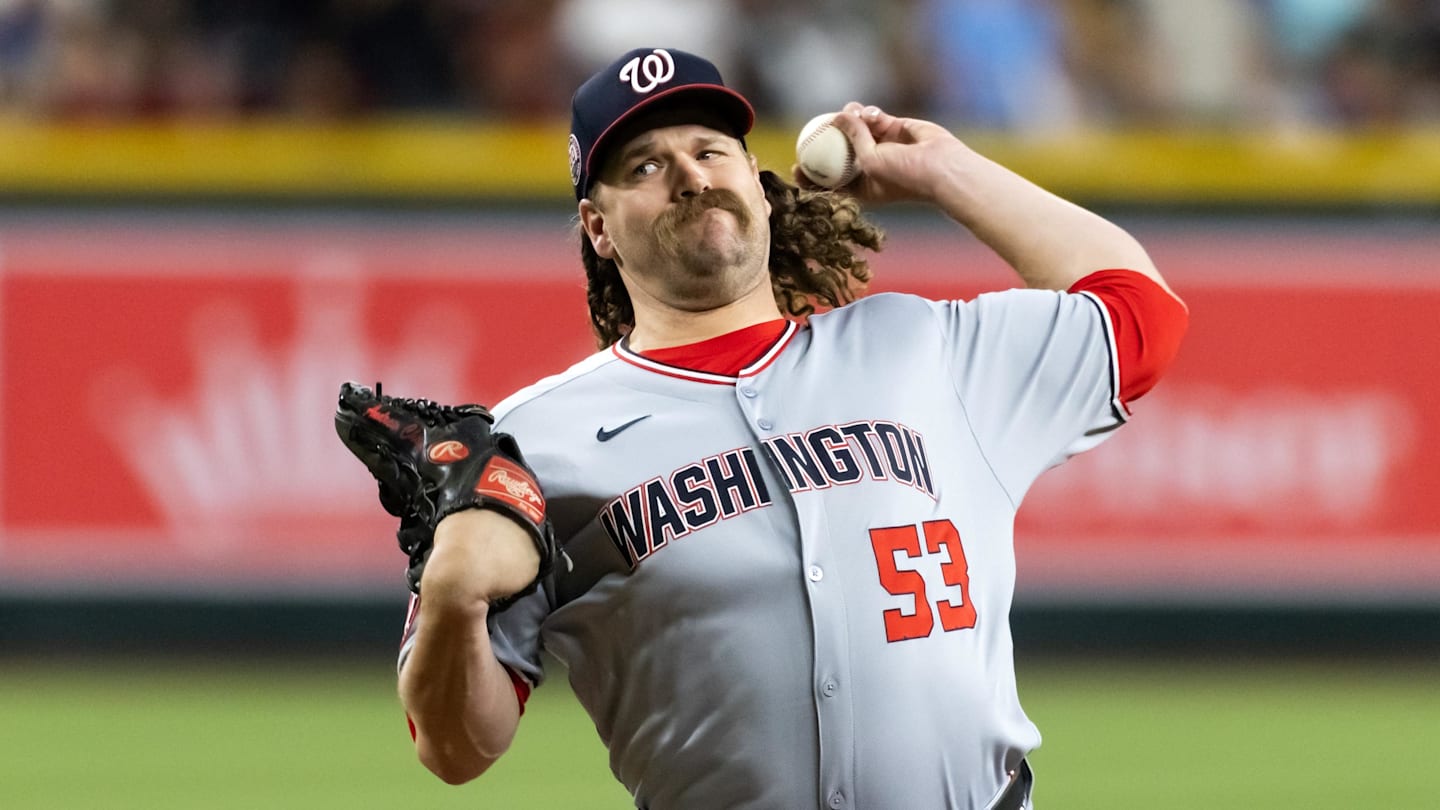 Washington Nationals pitcher Andrew Chafin