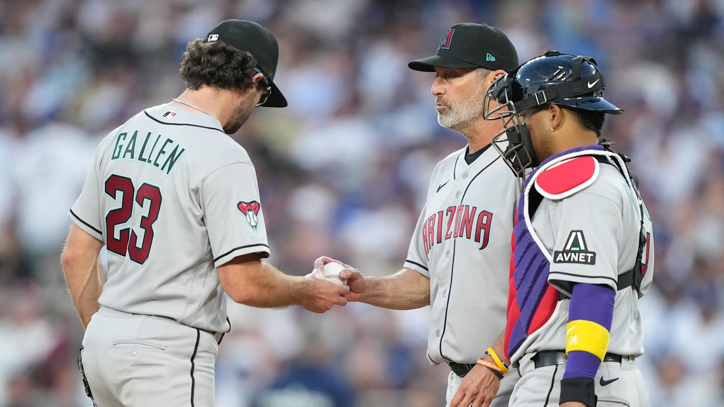 Torey Lovullo Gave a Surprising Evaluation of Zac Gallen's Poor Start