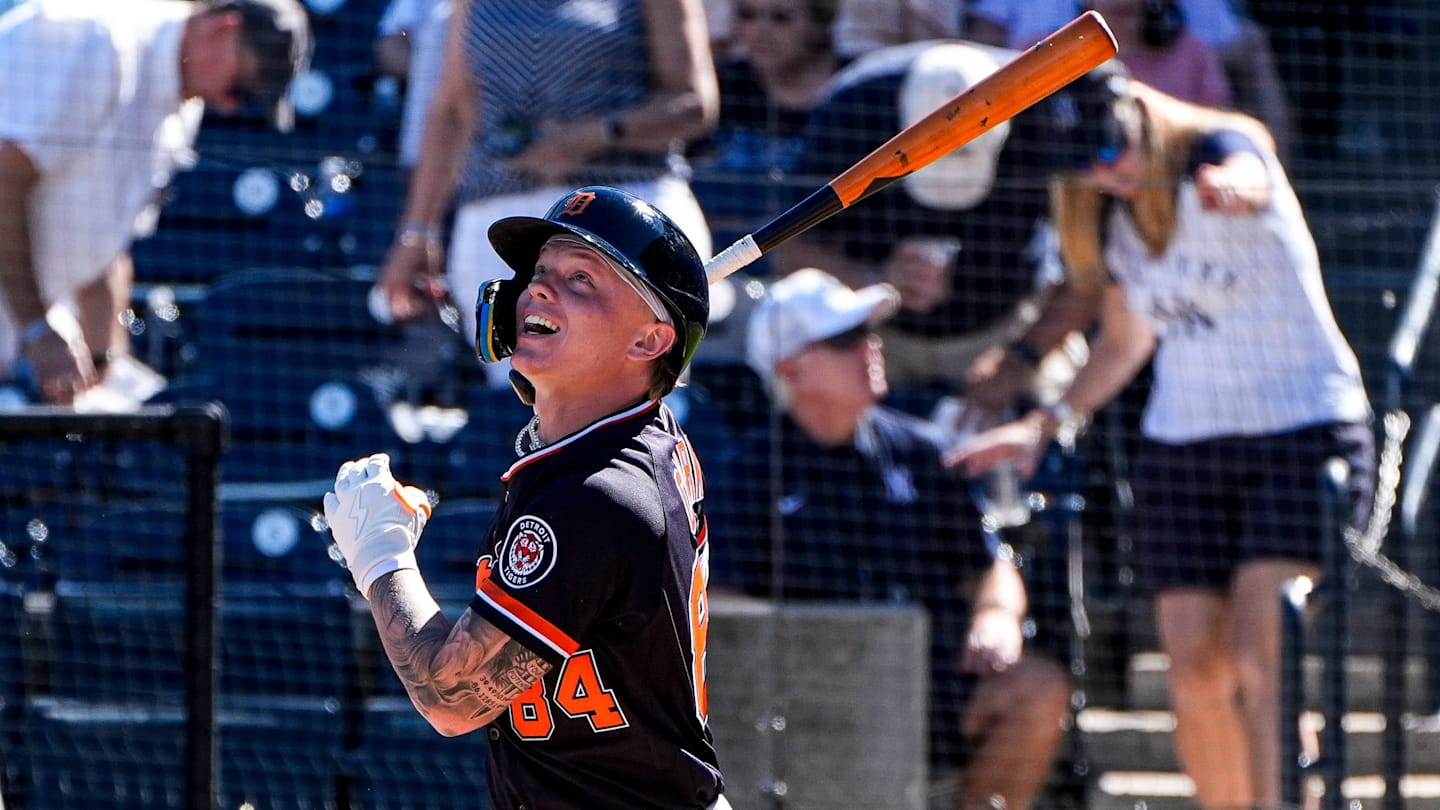 Tigers Prospect Max Clark Faces Phillies All-Star in MLB Caliber Matchup