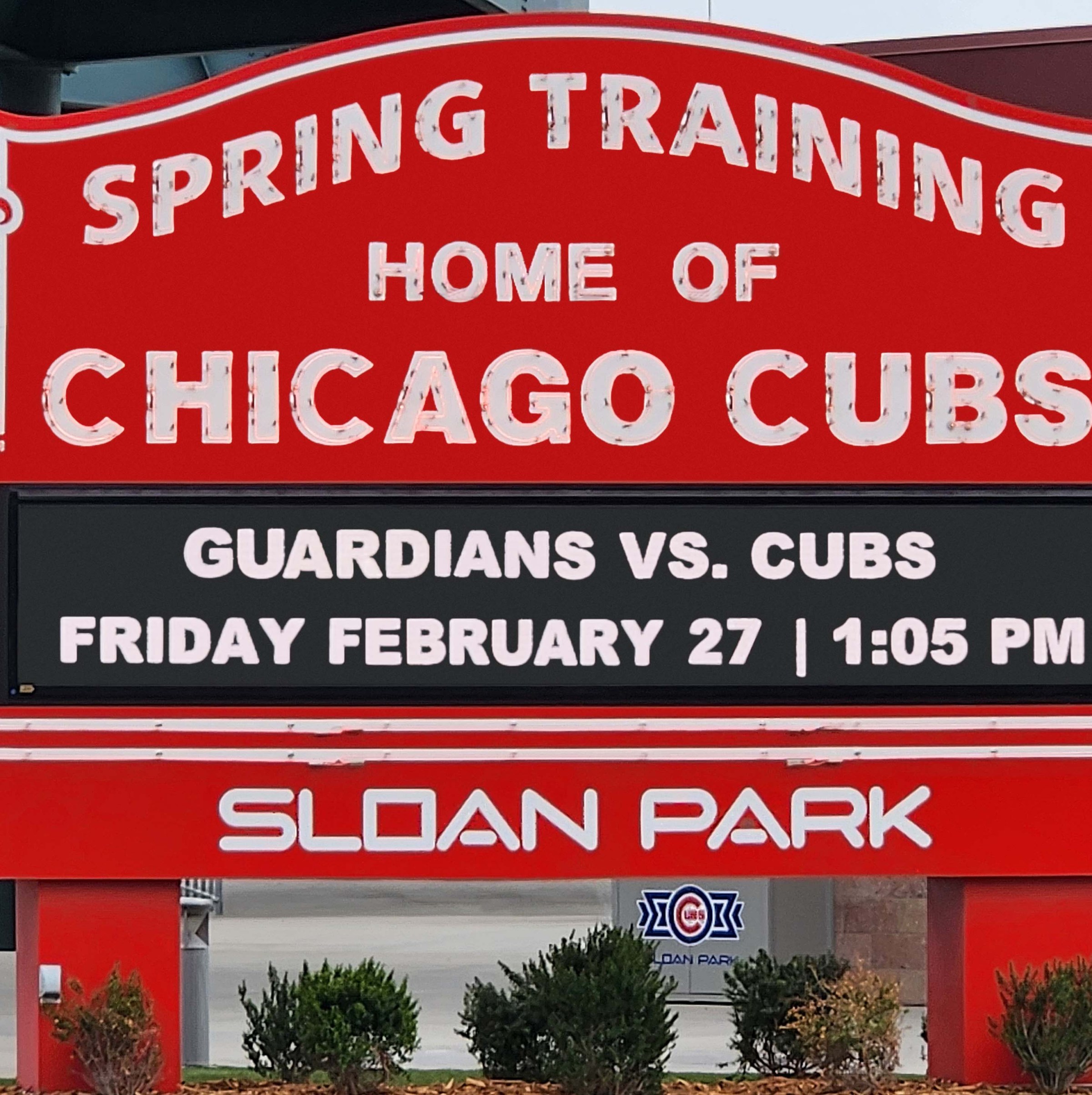 Cubs vs. Guardians at Mesa Friday 2/27 live discussion threads