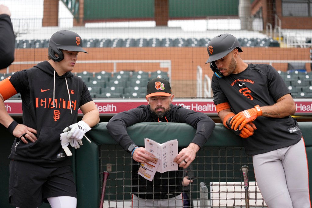 Hunter Mense tasked with helping unlock SF Giants' offense