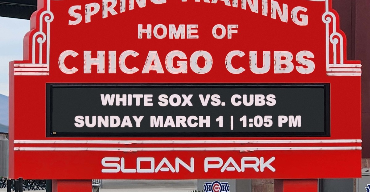 Cubs vs. White Sox at Mesa Sunday 3/1 live discussion threads