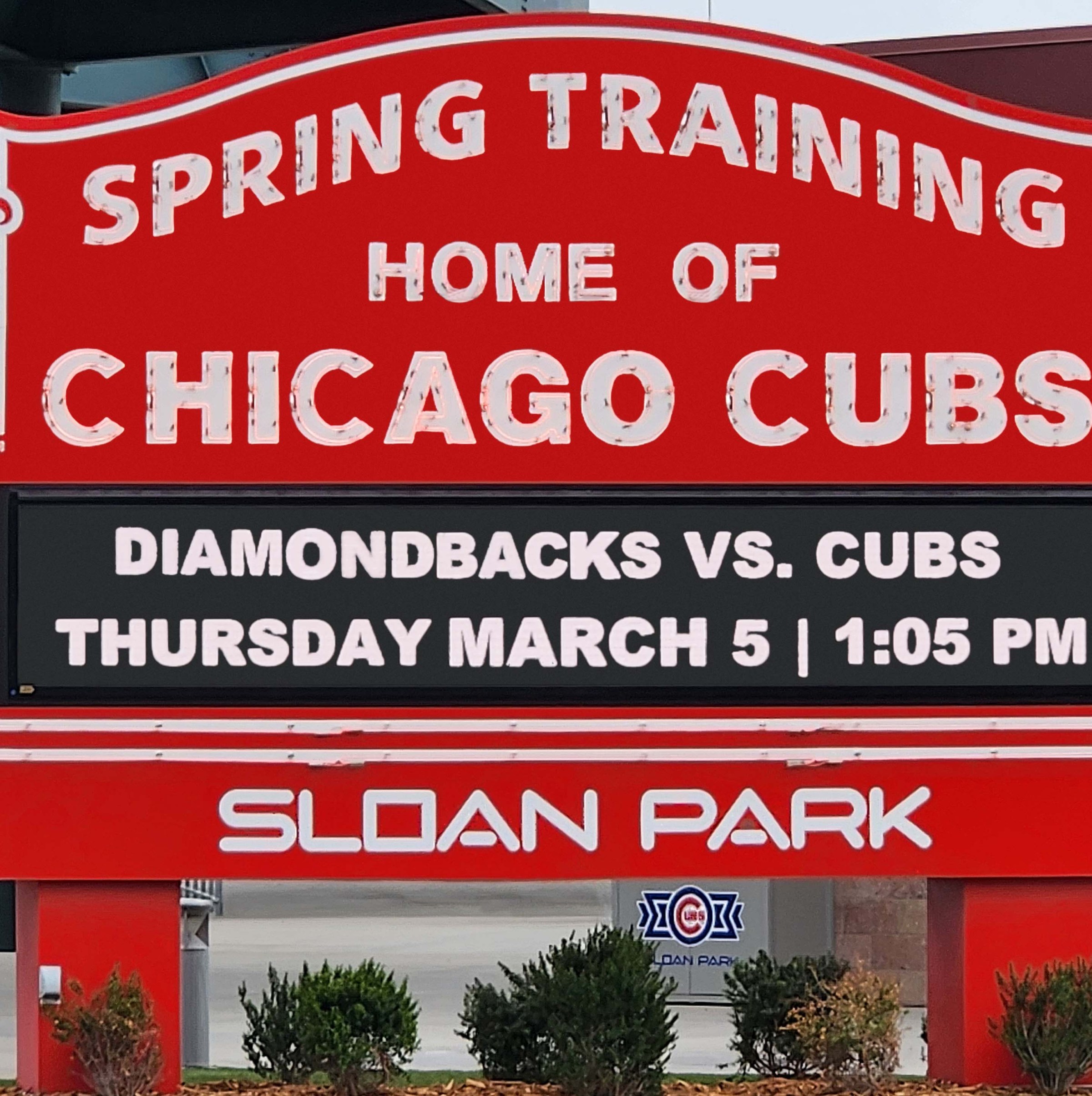 Cubs vs. Diamondbacks at Mesa Thursday 3/5 live discussion threads