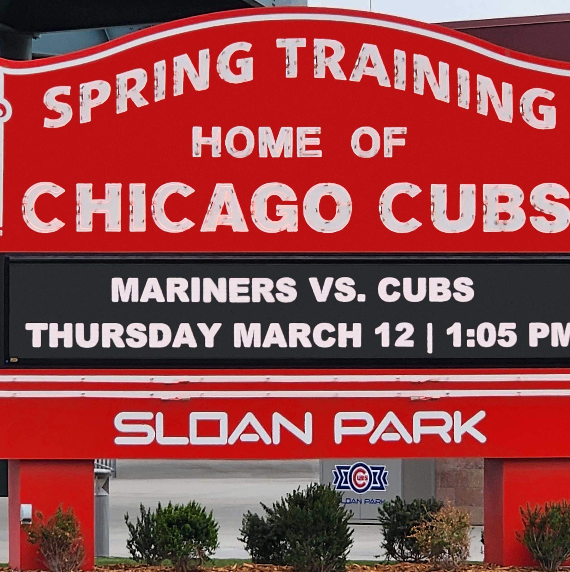 Cubs vs. Mariners at Mesa Thursday 3/12 live discussion threads