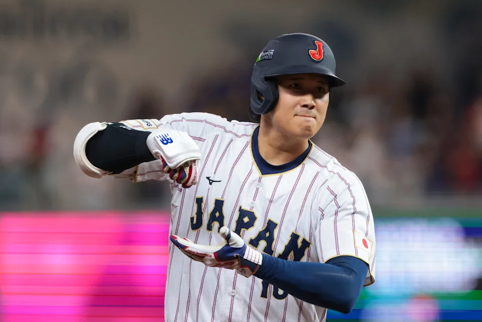 <p>Mar 14, 2026; Miami, FL, United States; Japan designated hitter Shohei Ohtani (16) rounds the bases after hitting a home run against Venezuela in the first inning during a quarterfinal game of the 2026 World Baseball Classic at loanDepot Park. Mandatory Credit: Sam Navarro-Imagn Images</p>