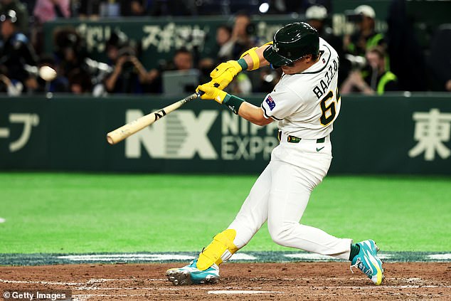 The No.1 draft pick in the Major League Baseball hammered a solo home run to help seal the win