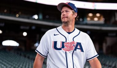 Clayton Kershaw was removed from Team USA's roster for the World Baseball Classic