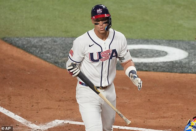It was a nightmare evening for the Americans, with Aaron Judge wilting on the big stage again