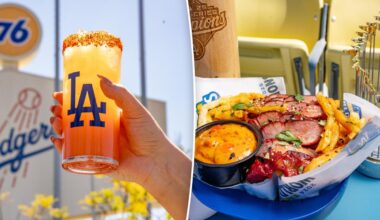 See photos of the Dodgers’ new menu items ahead of Opening Day
