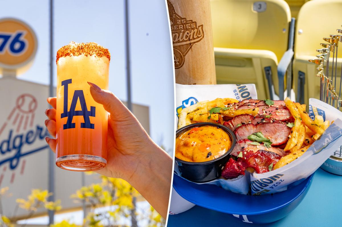 See photos of the Dodgers’ new menu items ahead of Opening Day