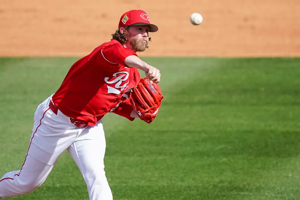 Veteran Pierce Johnson was among the veteran relievers the Reds brought in during the offseason to stabilize the bullpen.