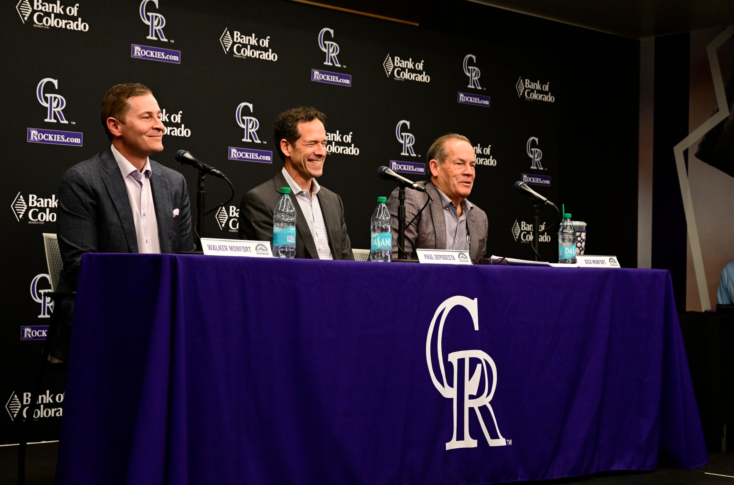 Colorado Rockies new President of Baseball Operations Press Conference