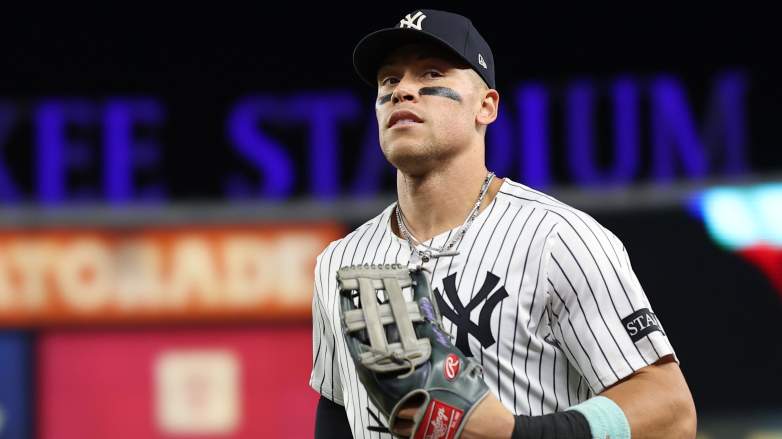 Aaron Judge #99 of the New York Yankees