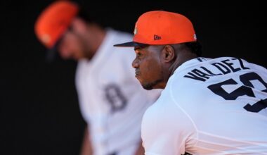 Framber Valdez throws 3 scoreless innings in spring debut for the Detroit Tigers