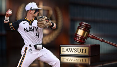 Brock Murtha Navy Baseball Lawsuit NCAA Restraining Order Eligibility