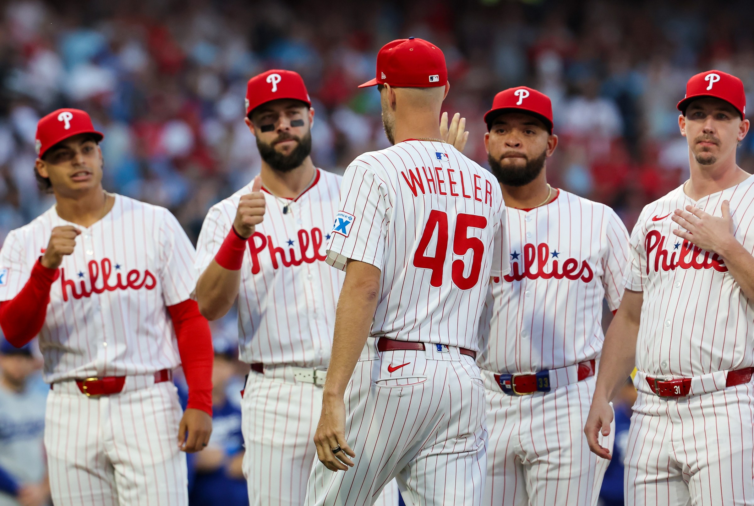 Zack Wheeler threw off a mound. Rejoice!